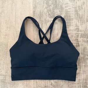 Lululemon Energy Longline Bra Medium Support, B-D Cups, Size 6